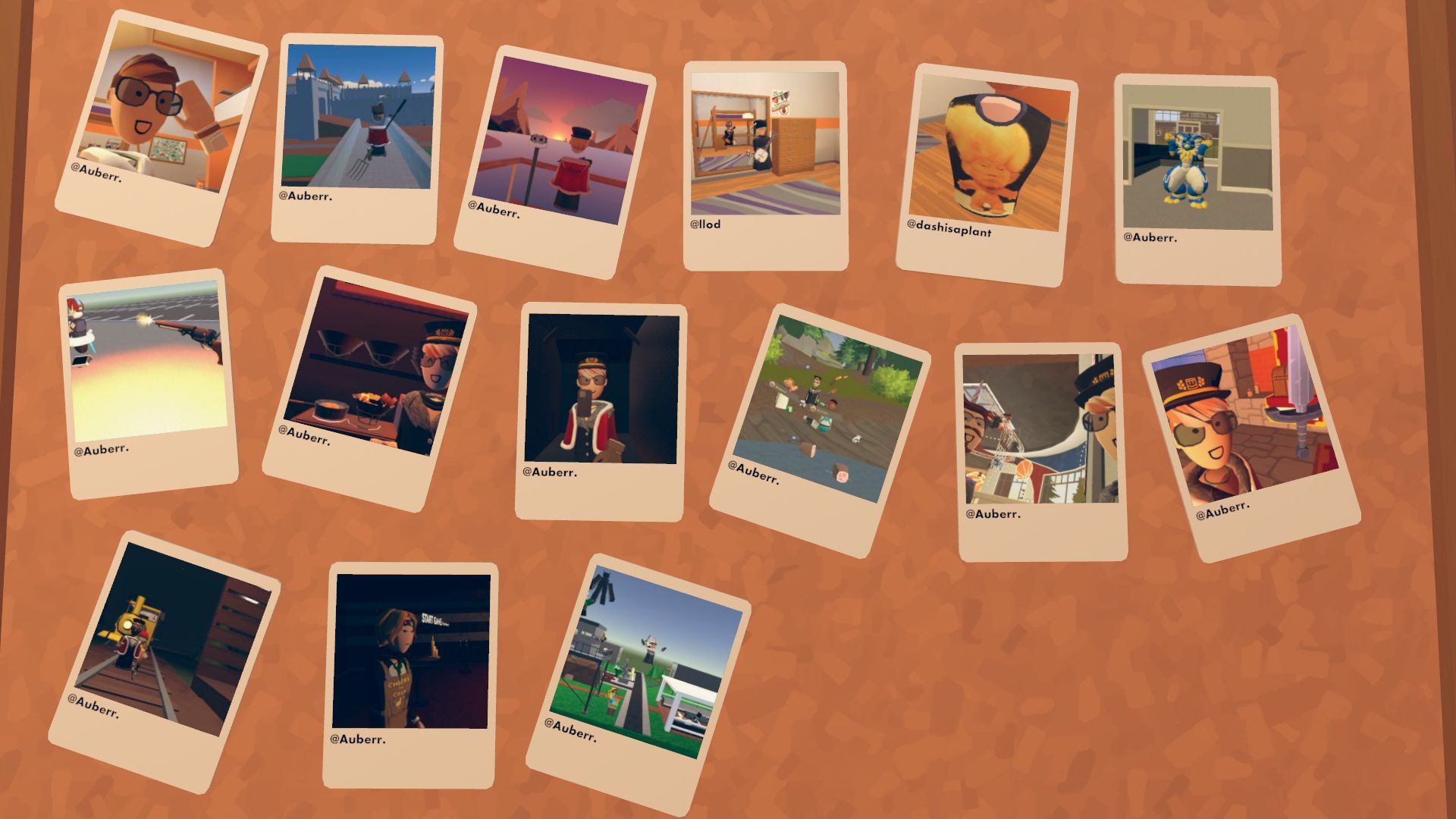 My photo posterboard.